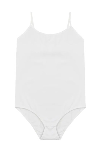 SİERNA Zıbın Black White Gray Women's Bodysuit: Straps and Snaps