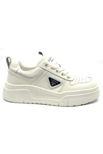 Lufian Lufian Jennifer Unisex White Casual Sneakers