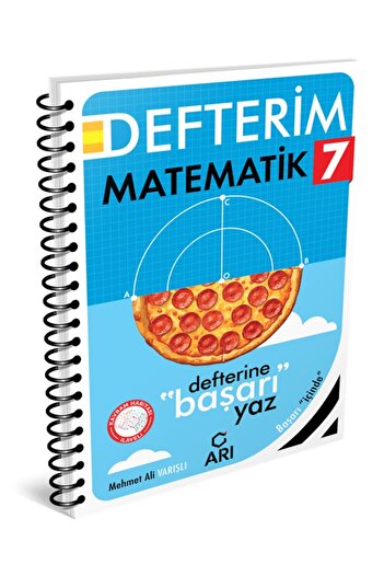 Arı Yayıncılık 2024 -2025 Müfredat 7.SINIF YENİ NESİL MATEMATİK DEFTERİM+ KAVRAM HARİTASI SERİSİ