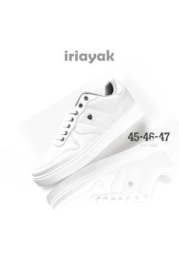 İriayak Erkek Büyük Numara Rahat Kalıp Spor Ayakkabı (45-46-47-48)