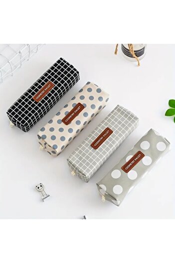 GlassySKY Cute Simple Korean Style Oxford Cloth Small Pencil Case Pen Holder