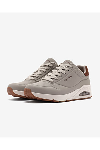 SKECHERS Uno - Suited On Air Erkek Bej Sneakers 183004 Nat