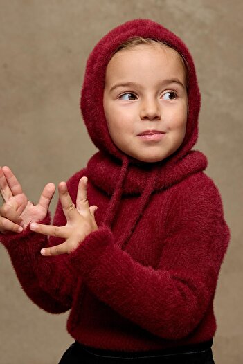 Fahhar Kids Soft Balaclava Bere Kırmızı