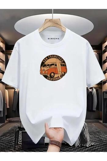 BENROMA ΜΠΛΟΥΖΑ WOSWOS SAN FRANCISCO ΕΚΤΥΠΩΜΕΝΗ ΥΠΕΡΜΕΓΕΘΗ