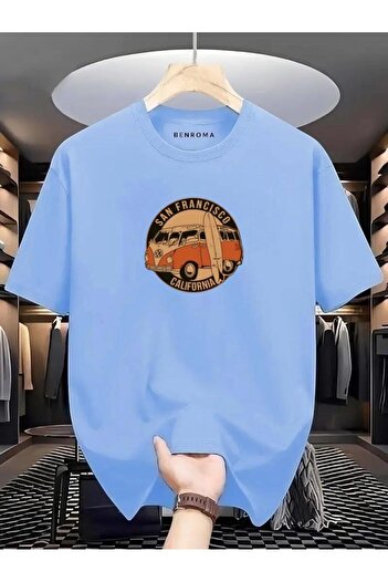 BENROMA Μπλουζάκι με στάμπα Woswos Oversize