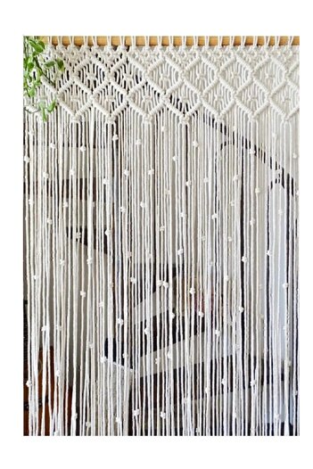 AslanButik Macrame Decorative Curtain