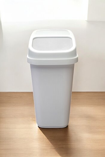 Şahane Pazar Double Openable Lid Trash Can 10 Liters G646 Fma 006464