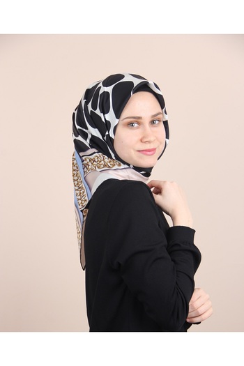 Sima Powder Vissona Twill Scarf