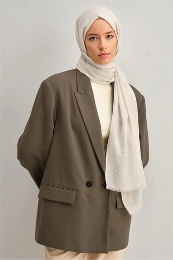 Armine 07 Wool-Cotton Shawl 1001