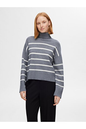 Selected Femme Rollkragenpullover Strick