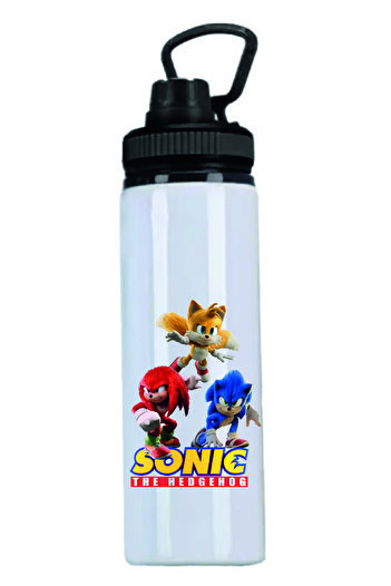 DKDZ SHOP Sonic Printed Water Bottle - 850Mlt -004