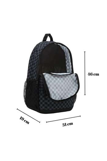Vans Alumni 5 Printed Unisex Black Backpack