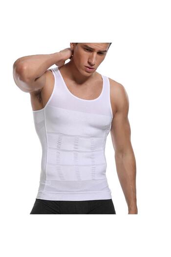 MİSTİRİK Torenova Model Tightening and Melting Belly Bodice Undershirt White Color
