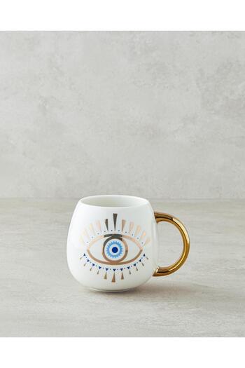 English Home Christmas Cup - Mystic Look New Bone China, 425 ml Gold