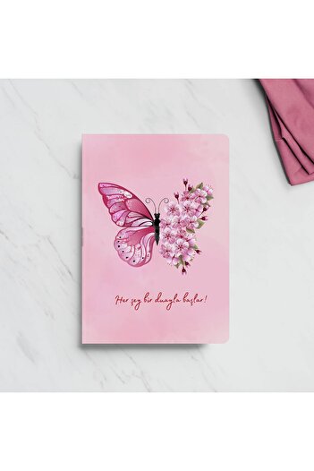 Bi Dünya Haber Everything Begins with a Prayer Mini Notebook
