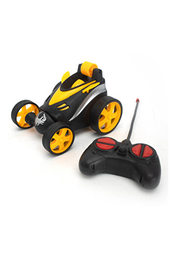 Fab N Funky Stunt Tumbling RC Vehicle, Non-Slip Hollow Tires, Drift  Spin Functions, 3 Years+ - Yellow