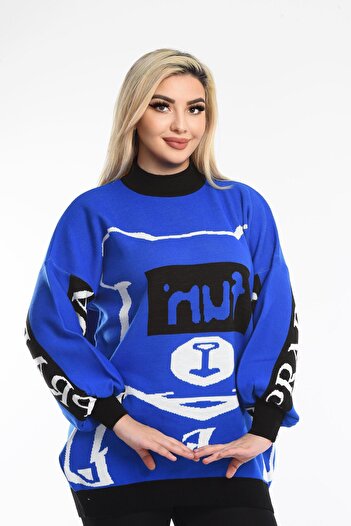 NEWCO Pulover de tricotaje casual cu model