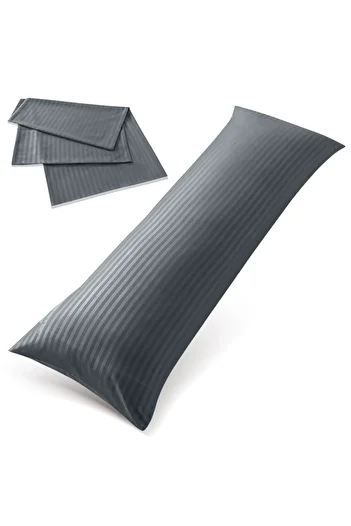 Hotel Linen Klub Ultra Soft Body Pillow with  Pillowcase- Long Side Sleeper Pillow For Use During Pregnancy