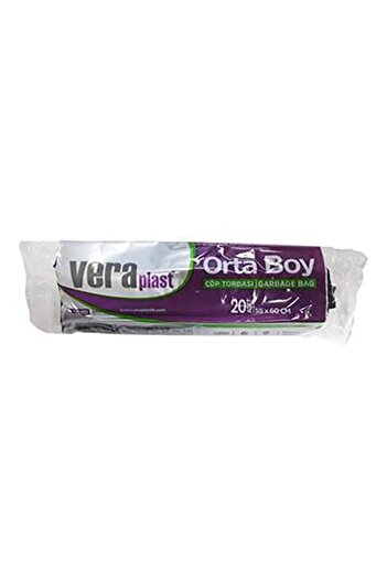 Vera ÇÖP POŞETİ ORTA BOY STANDART 55*60 20 Lİ