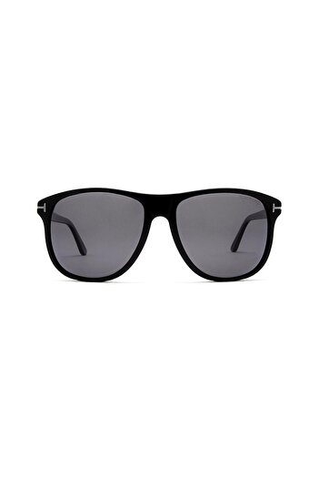 Tom Ford Ft0905 N560 1D 56 Joni Polarized Unisex Square Black Bone Sunglasses
