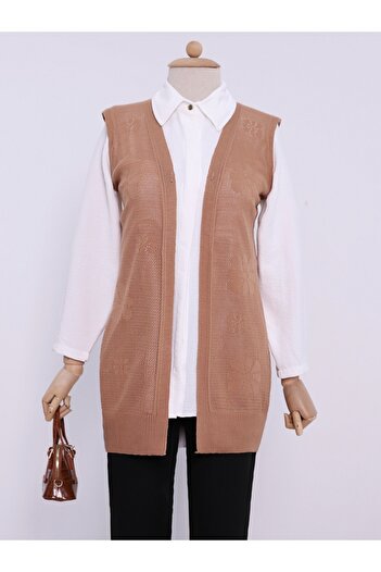 Modamorfo Daisy Patterned Mesh Spring Vest