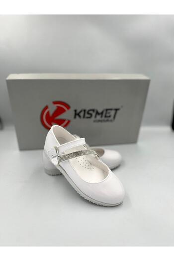 kismet kundura παιδική λευκή μπαλαρίνα μπαλαρίνα full orthopedic new season
