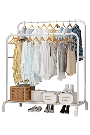 Primo Plus Metal clothes hanger white clothes organizer and holder