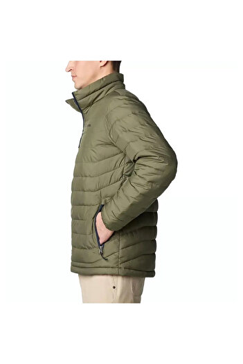 Columbia Powder Lite II Erkek Yeşil Outdoor Mont WO7155-397
