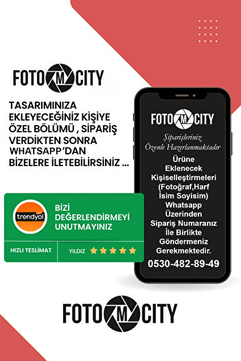 Fotomcity Kişiye Özel Fotoğraflı Yazılımcı Tasarımlı Karikatür Biblo