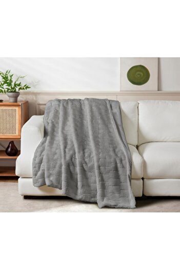 REVE 350-GSM High Quality Rabbit Fur Blanket
