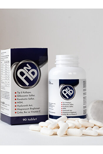 AND Boron Collagen Zinc Magnesium Hyoluronic Vitamin C Glucosamine Chondroitin Food Supplement Containing Msm