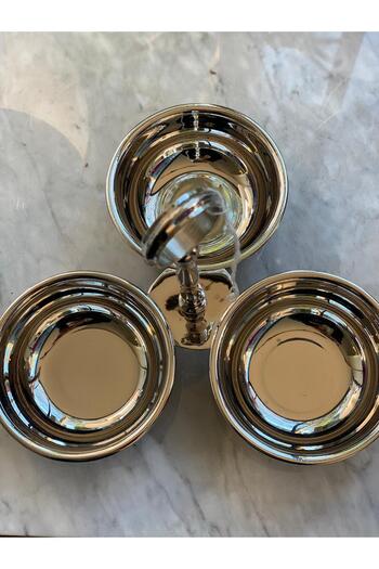 Dekordan House Silver Snack Bowl