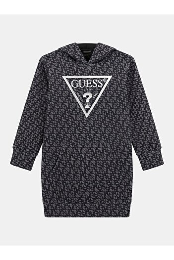 Guess Hooded Ls Scuba Shirt