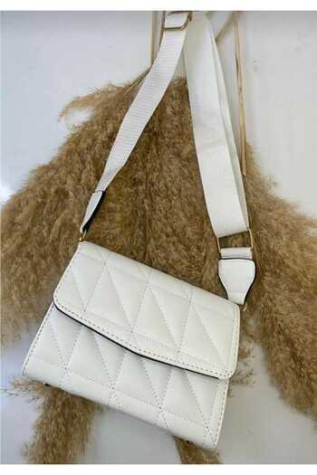 MAC&MOS Women's White Shoulder Bag