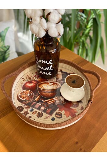 Nev Design Decorative Coffee Presentation Tray - Gift and Organizer