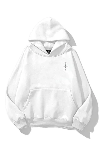 Trendiz Unisex Λευκό φούτερ "Mom I Can Fly".
