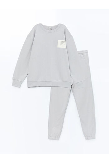 LC Waikiki Σετ ανδρικής φόρμας LCW Kids Crew Neck