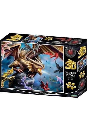 STOREMAX Snshop 3D - Dragon Clan - 500 Piece Adult Puzzle 467437