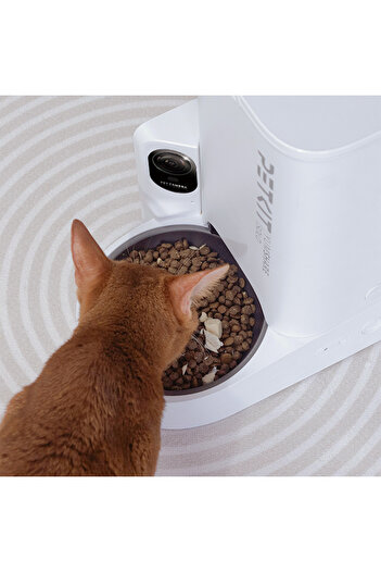 Petkit Yumshare Solo Kameralı Akıllı Mama Kabı Beyaz (Resmi Distribütör Garantili)