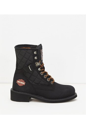 Harley Davidson 025M100031 New Worker Чоловічі черевики - Чорна шкіра