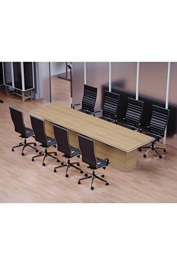 Mahmayi Modern Conference Table, Office Meeting Table, Conference Room Table - Coco Bolo, 360CM