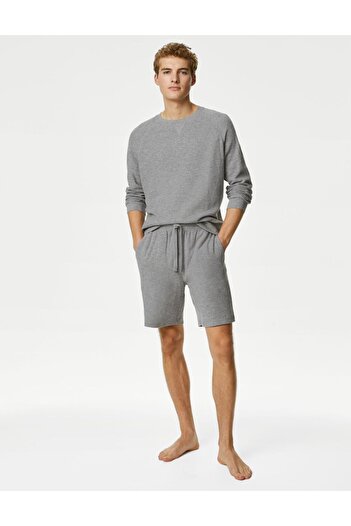 Marks & Spencer Saf Pamuklu Regular Fit Pijama Altı