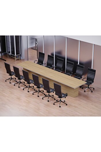 Mahmayi Advanced Conference Table for Office, Conference Meeting Table-Coco Bolo, 480CM