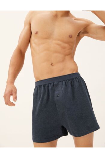 Marks & Spencer Saf Pamuklu 5'li Cool & Fresh™ Boxer Seti