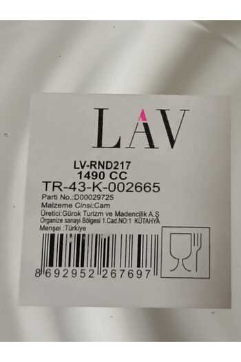 LAV Feyzade - 1490 Cc X 3 Pcs Grey Storage Container (Lv-Rnd-217)