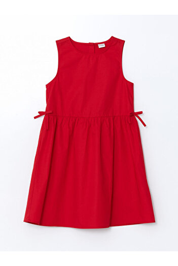 LC Waikiki New Season Crew Neck Girl's Dress - S5Dc38Z4