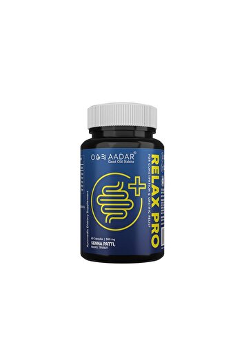 Aadar Relax Pro for Fast Constipation Relief and Gastric Troubles 60 Capsules (Each)