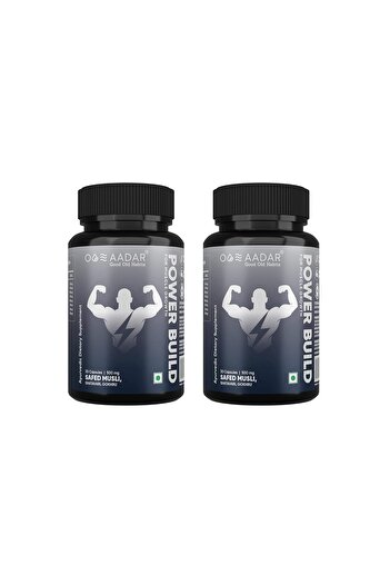 Aadar POWER BUILD - 30 Capsules Pack of 2