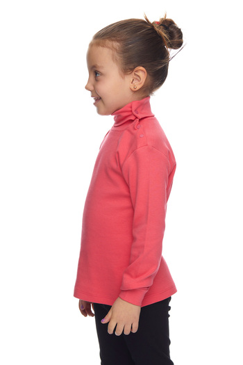 LOVETTI Pomegranate Flower Patterned - Raised Long Sleeve T-shirt for Girls