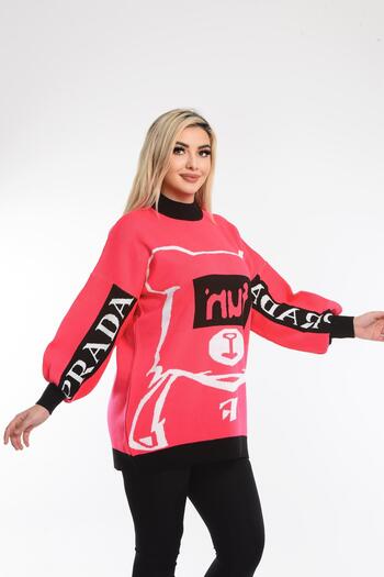 NEWC Πουλόβερ με σχέδιο Casual Knitwear